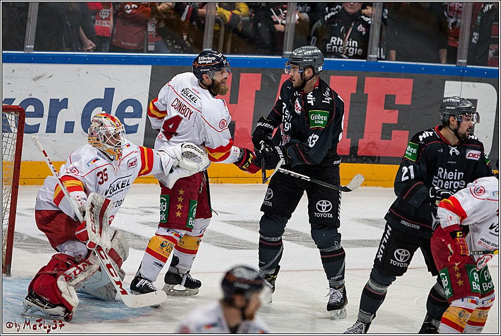 DEL, Koelner Haie - Duesseldorfer EG, 14.02.2017